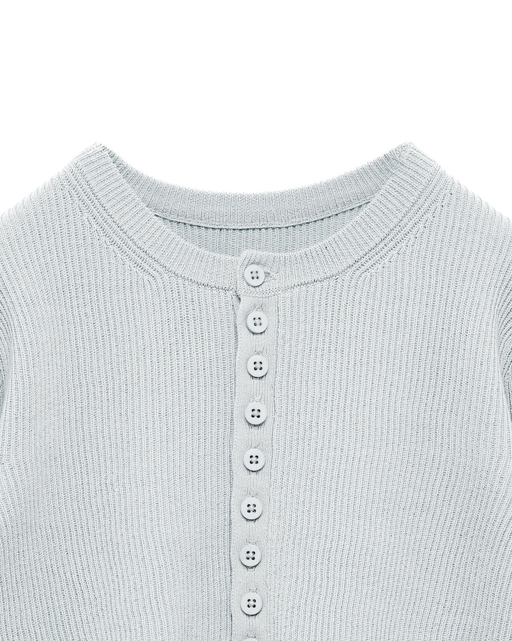 Minimal Rib Cardigan