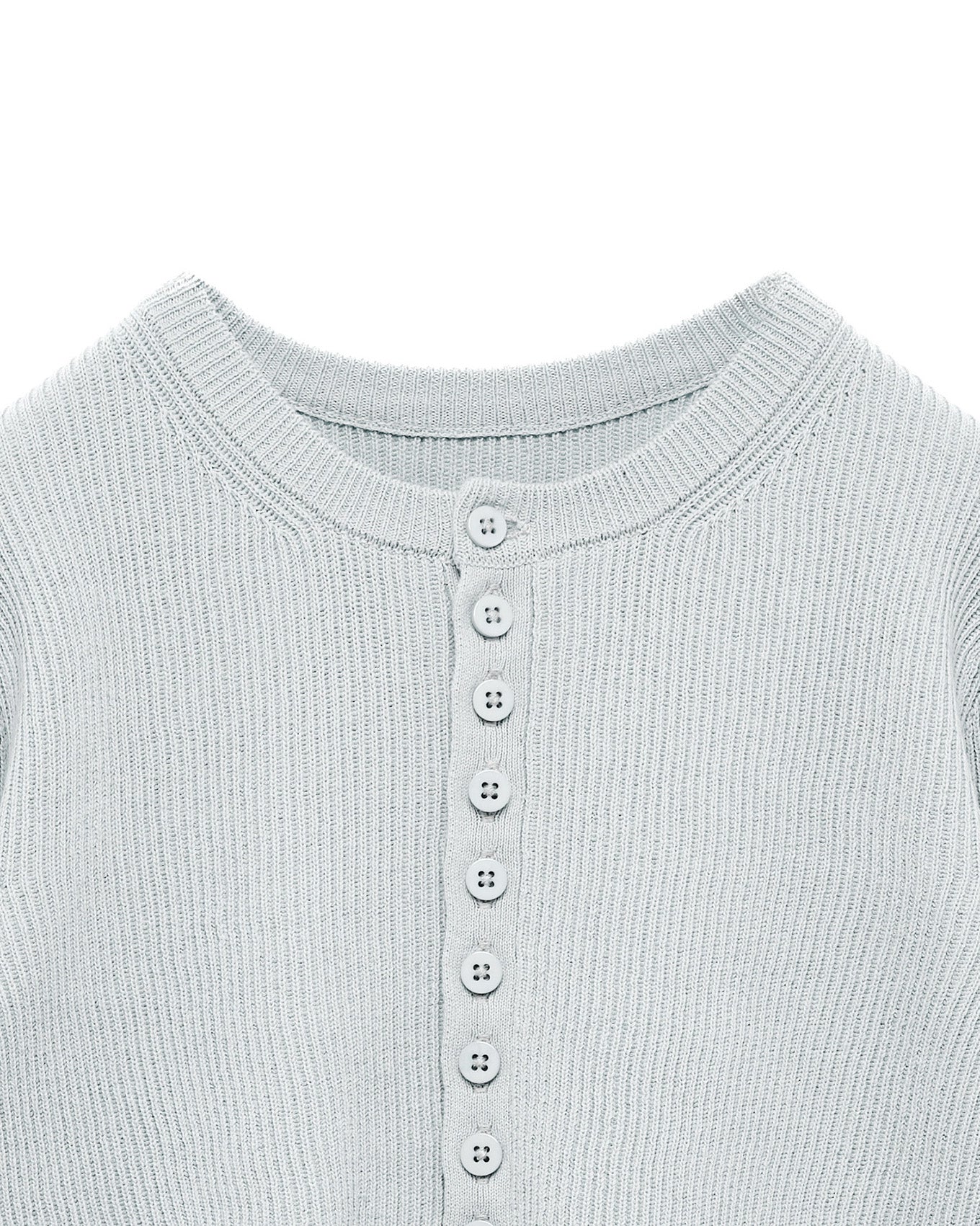 Minimal Rib Cardigan
