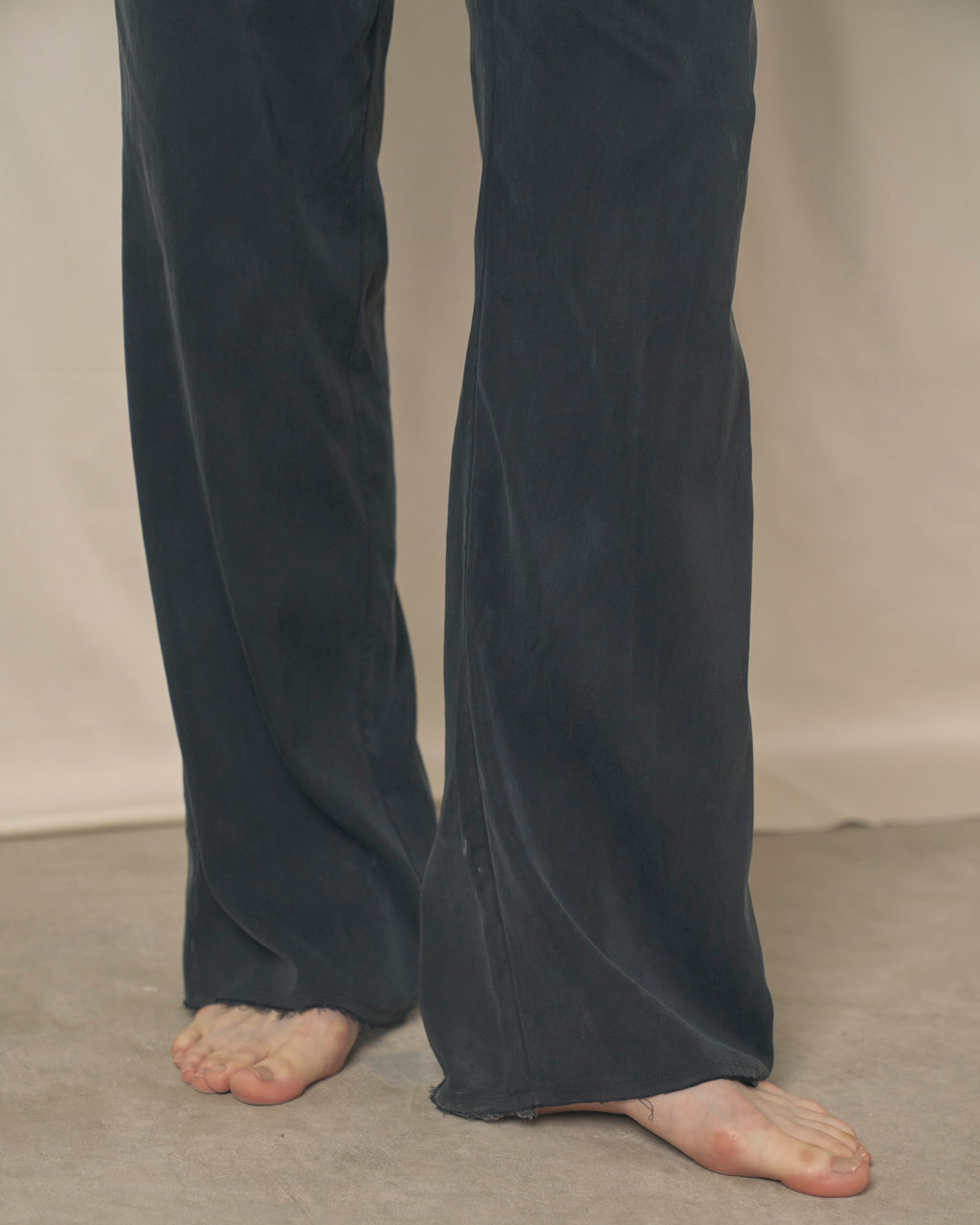 Raw Cupro Pants