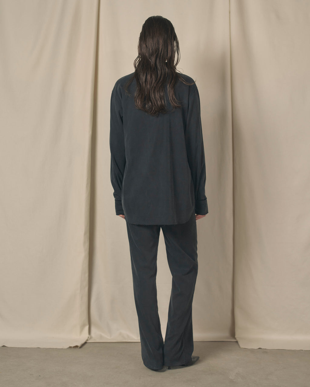 Raw Cupro Pants