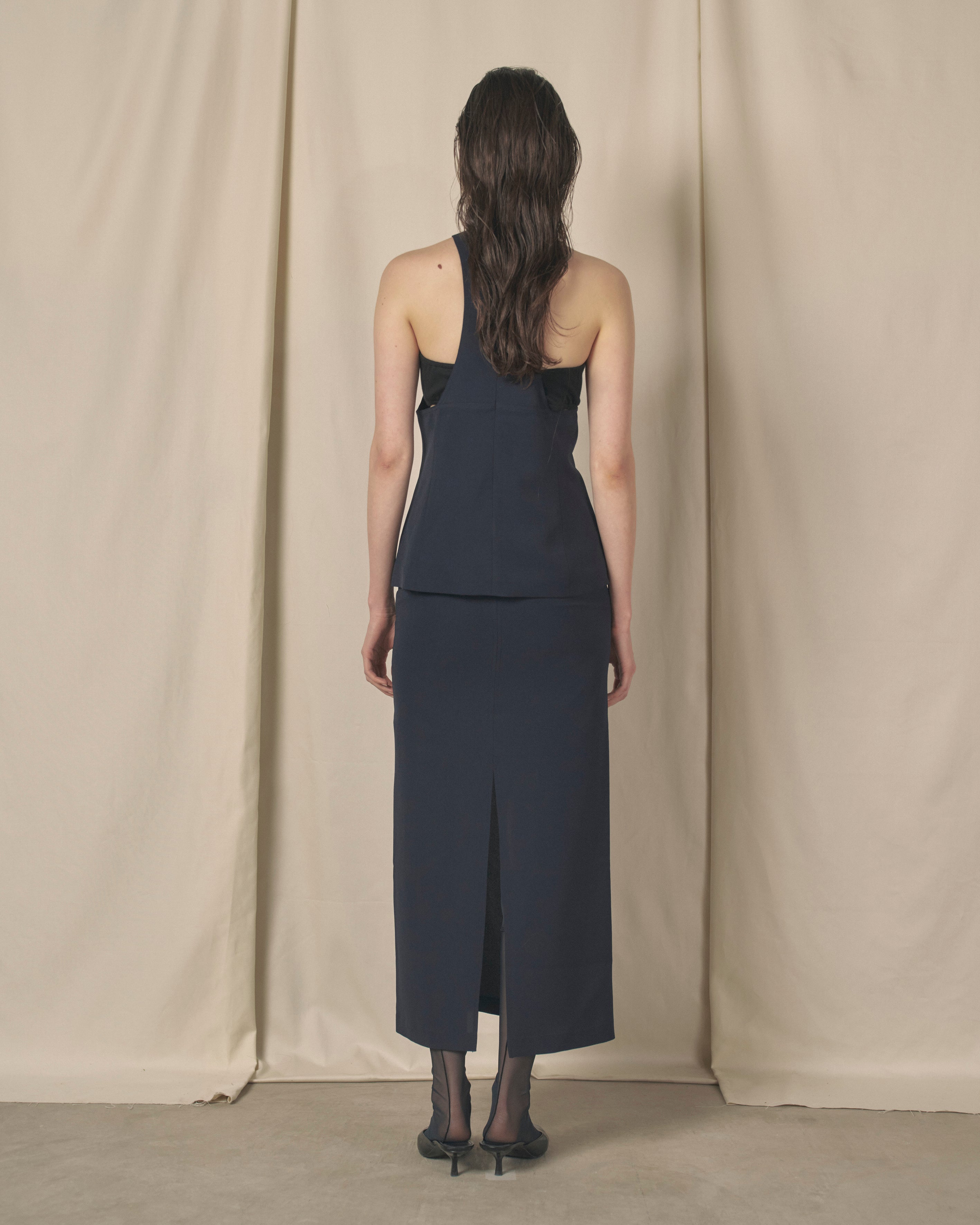 Line Straight Skirt