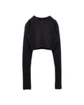 Minimal Rib Cardigan