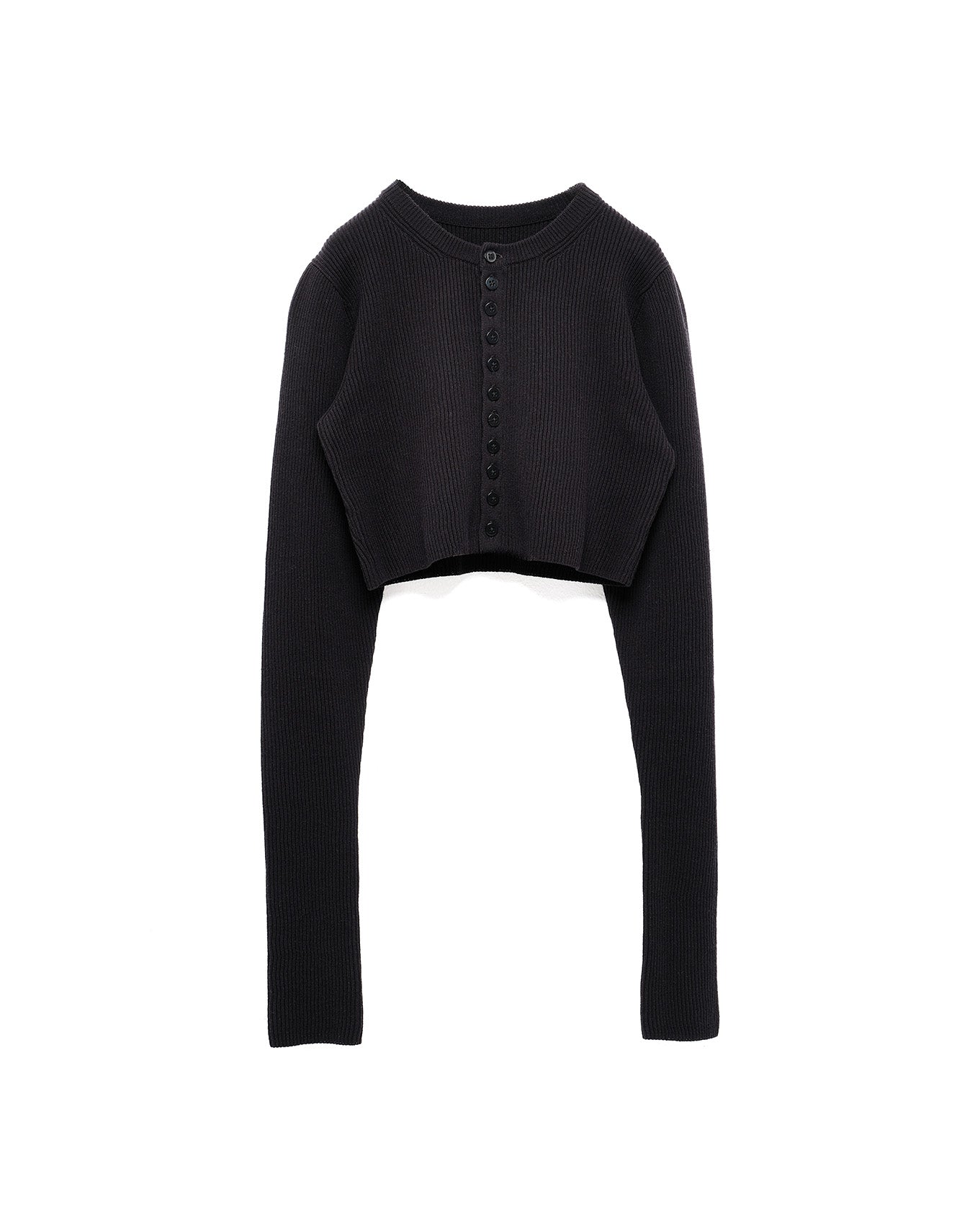 Minimal Rib Cardigan