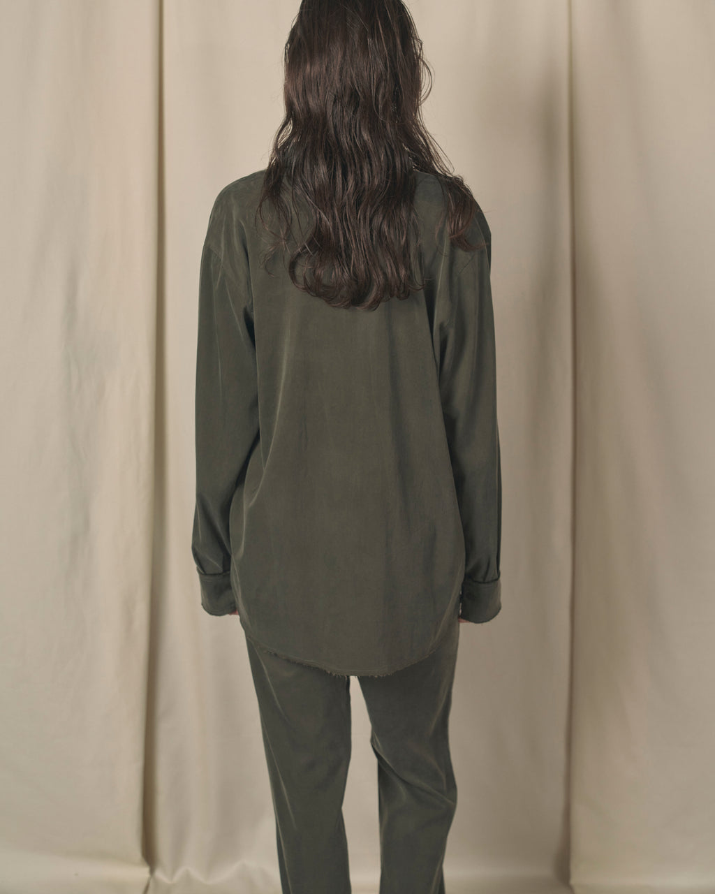 Raw Cupro Pants