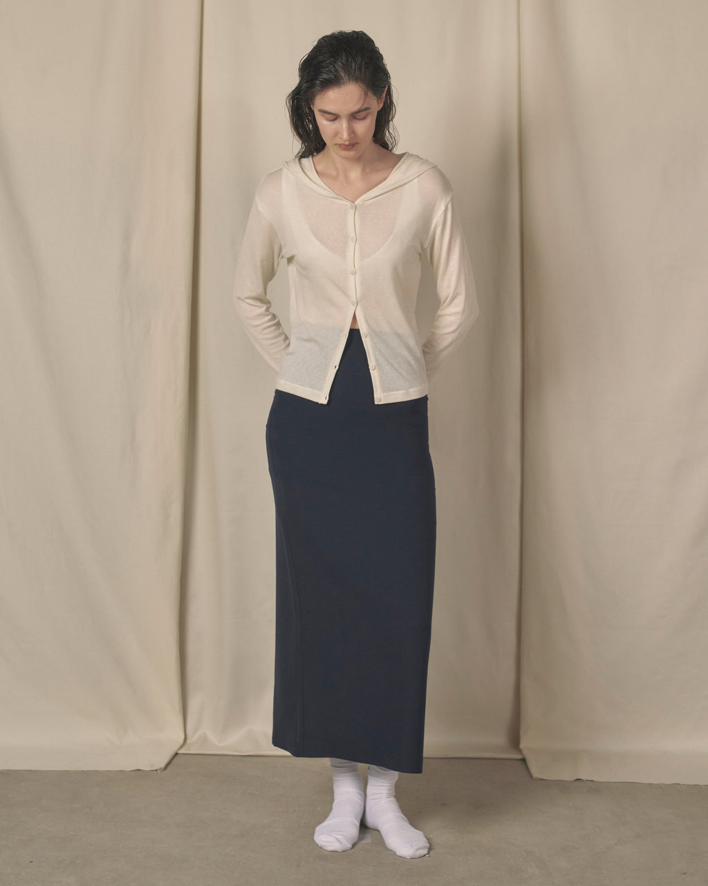 Line Straight Skirt
