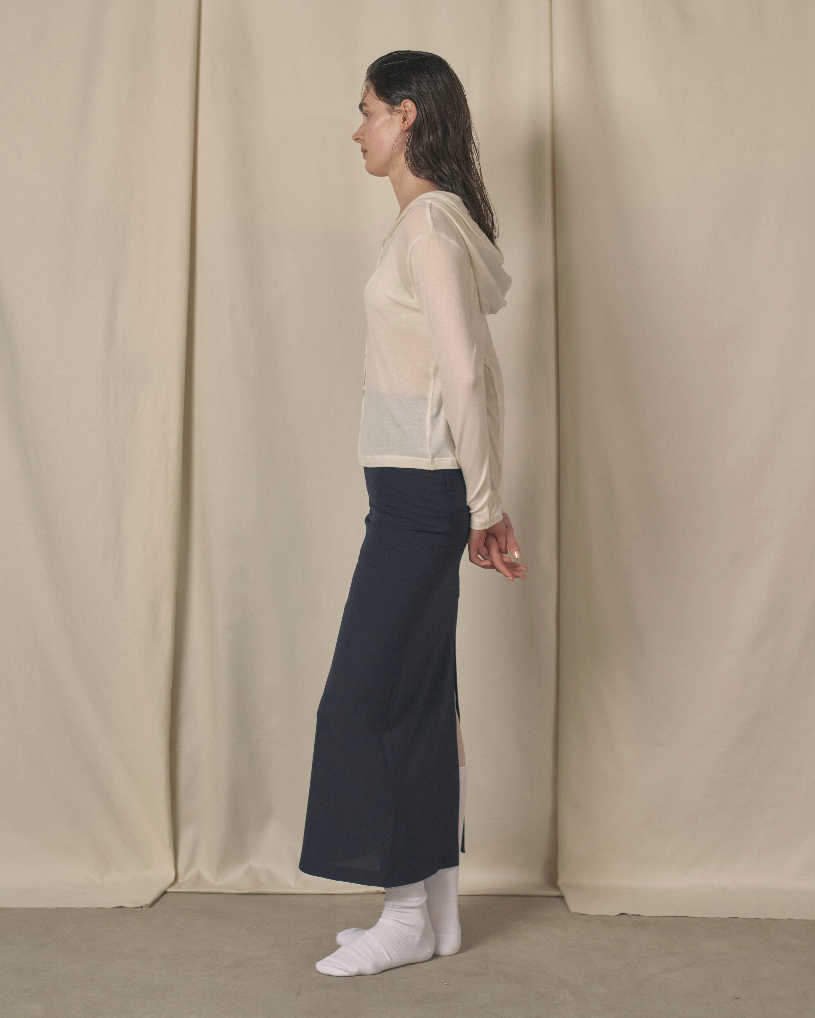 Line Straight Skirt