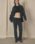 Raw Cupro Pants