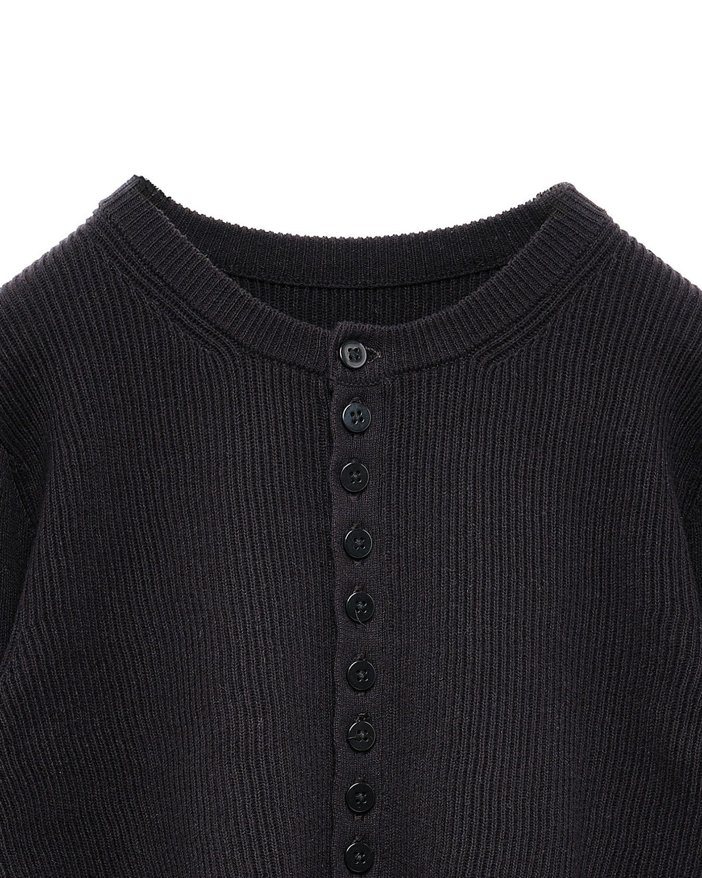 Minimal Rib Cardigan